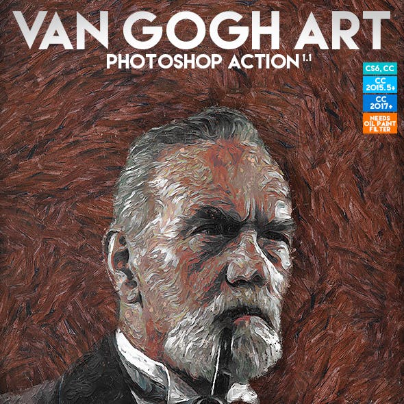 Van Gogh Art Photoshop Action
by Eugene-design in Photo Effects