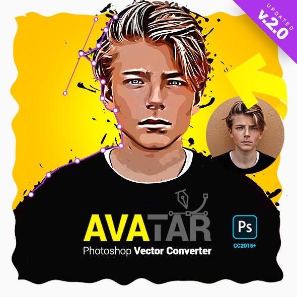 Vector Converter - Avatar - Photoshop Plugin
by profactions in Photo Effects