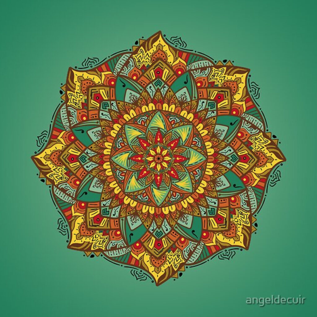 Mandala bloom
