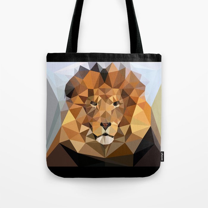 Lion Techy Art Tote Bag
