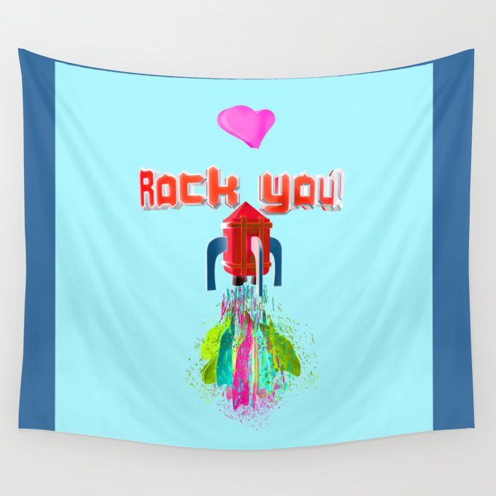 Hearth Rock You Wall Tapestry
