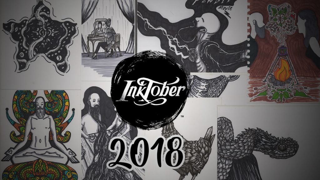 Mis ilustraciones del inktober 2018