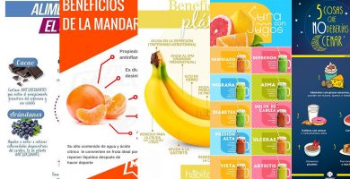 Geniales infografías para tener una vida saludable