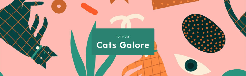 Colecciones de arte en Cats Galore
