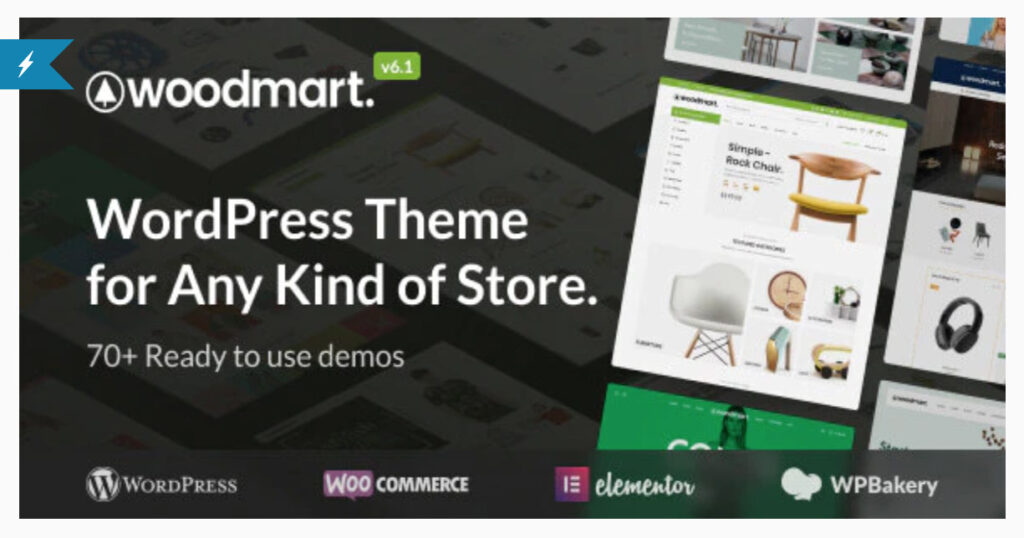 WoodMart - Multipurpose WooCommerce Theme
By xtemos