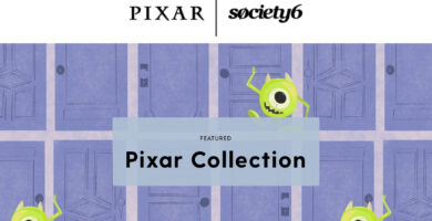 Disney Pixar lanza colección de art prints en Society6