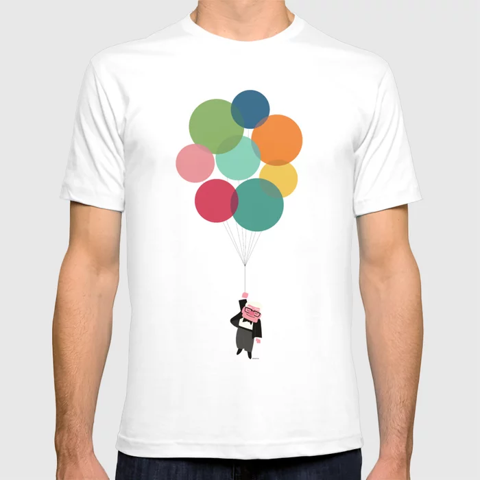 “Up - Carl” by Andy Westface T-shirt
