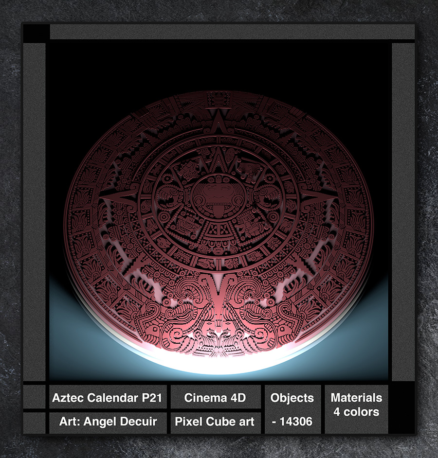 Aztec Calendar P21
