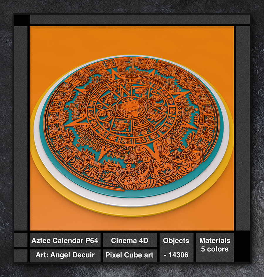 Aztec Calendar P64
NFT art in OpenSea