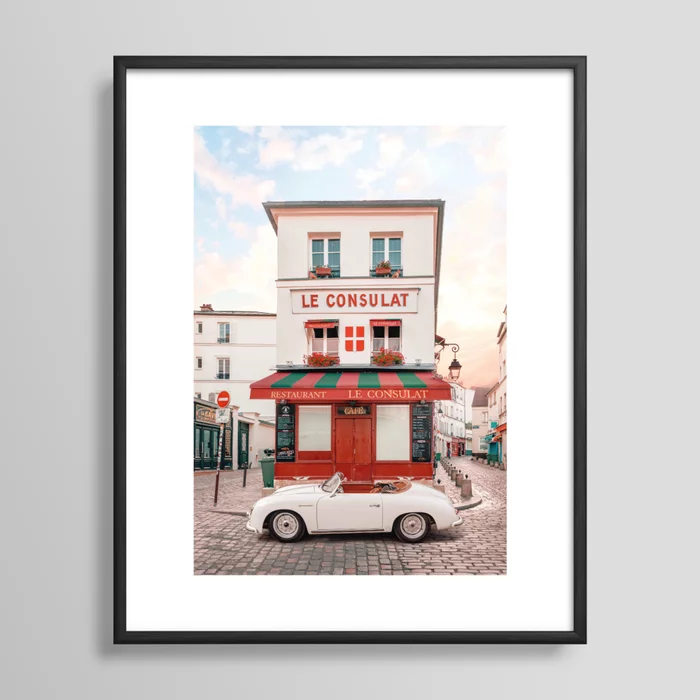 Le Consulat Framed Art Print by Paul Fuentes Photo