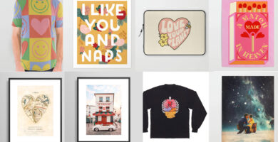 Valentine's Day promos para celebrar el amor con art prints