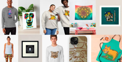 10 art prints que se mudan a Redbubble