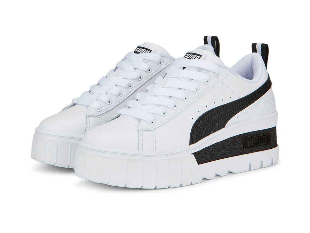 Tenis para mujer Mayze Wedge en Talla 25.5 en Blanco | PUMA