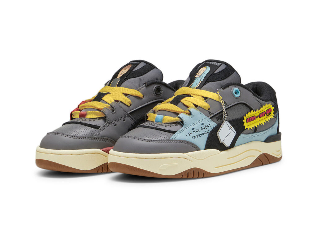 Tenis PUMA x BEAVIS AND BUTTHEAD PUMA-180 en Talla 25 en Gris