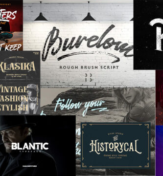 10 Fonts populares en graphicriver