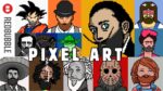 Colección de Pixel Art en Redbubble
