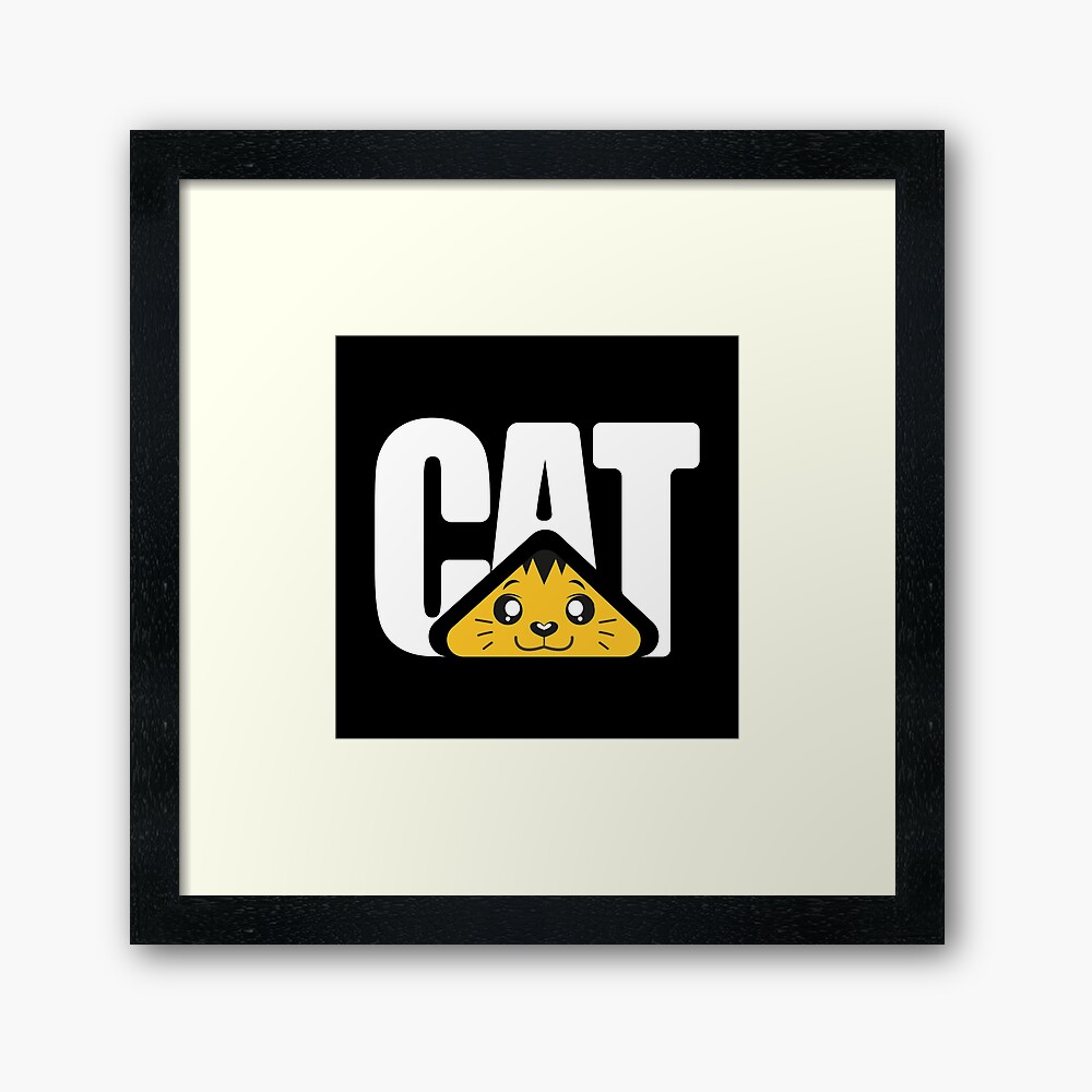 CAT Machine - Lámina enmarcada
- una gran marca