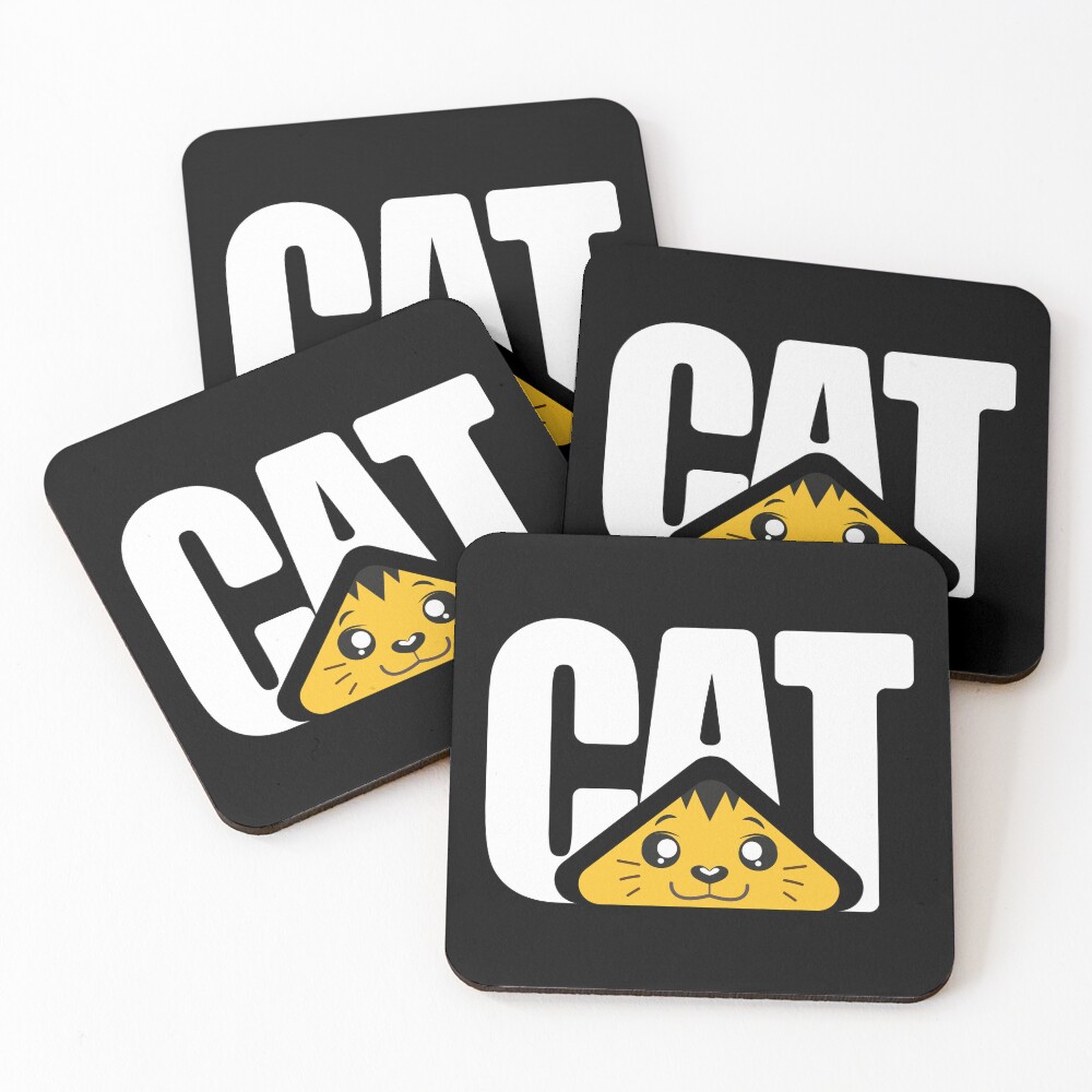 CAT Machine | Redbubble Art Print - Angel Decuir
Posavasos (lote de 4)